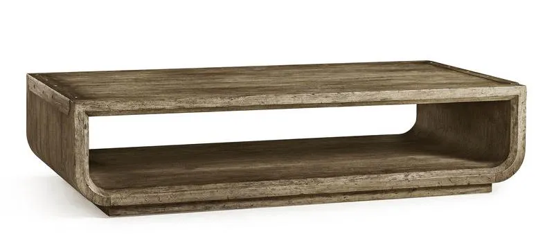 Jonathan Charles 491284-TLA Stone Ridge Rectangular Cocktail Table Light