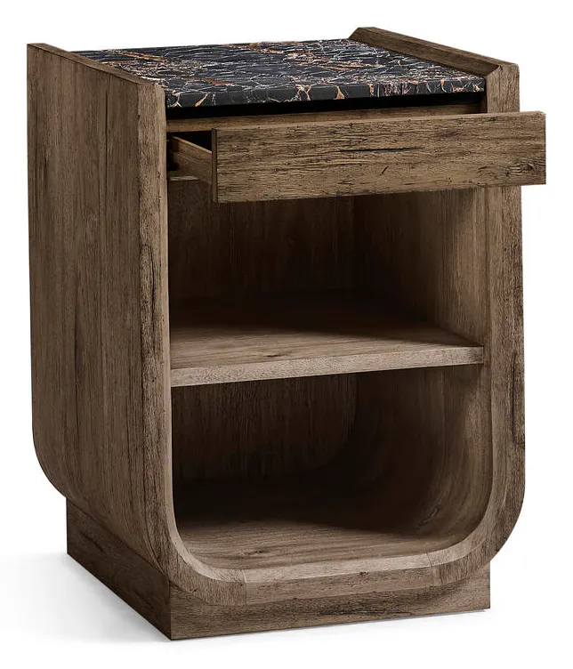 Jonathan Charles 491270-TDA Stone Ridge Narrow Nightstand Dark Jonathan Charles 491270-TDA Stone Ridge Narrow Nightstand Dark