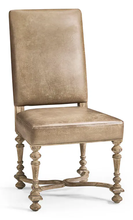 Jonathan Charles 491234-TGO-SC-U1 Sagehill Leather Side Chair Jonathan Charles 491234-TGO-SC-U1 Sagehill Leather Side Chair