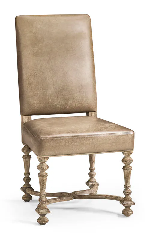 Jonathan Charles 491234-TGO-SC-U1 Sagehill Leather Side Chair Jonathan Charles 491234-TGO-SC-U1 Sagehill Leather Side Chair
