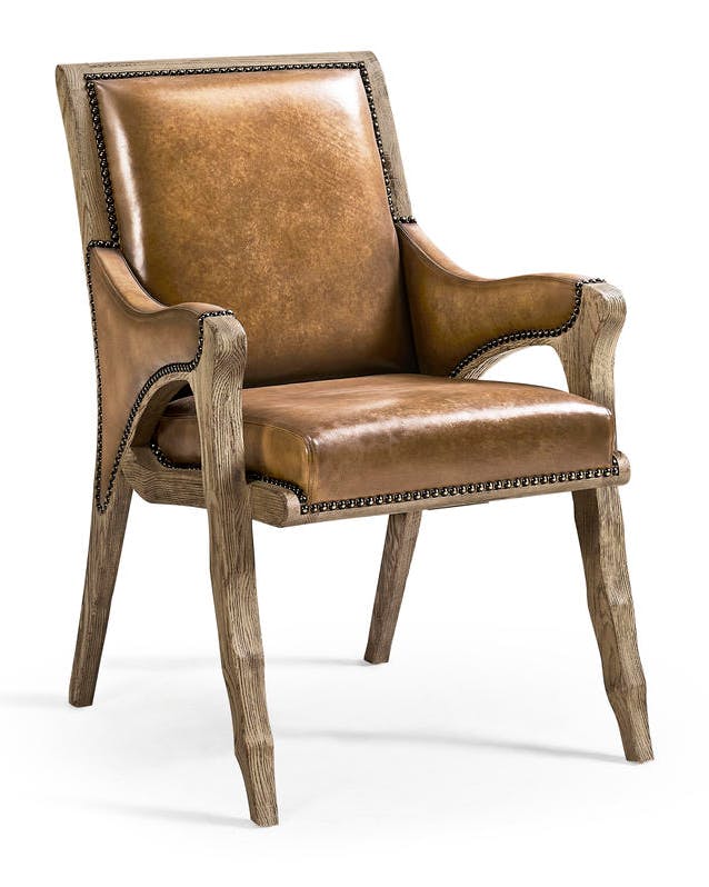 Jonathan Charles 491238-FDO-AC-U1 Echo Canyon Leather Arm Chair Jonathan Charles 491238-FDO-AC-U1 Echo Canyon Leather Arm Chair