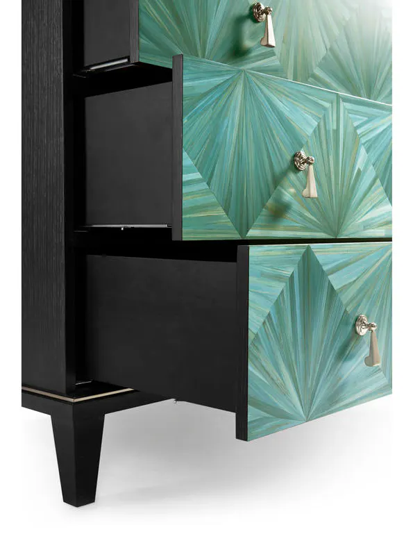Jonathan Charles 500550-SBE Azura Accent Drawer Chest Jonathan Charles 500550-SBE Azura Accent Drawer Chest