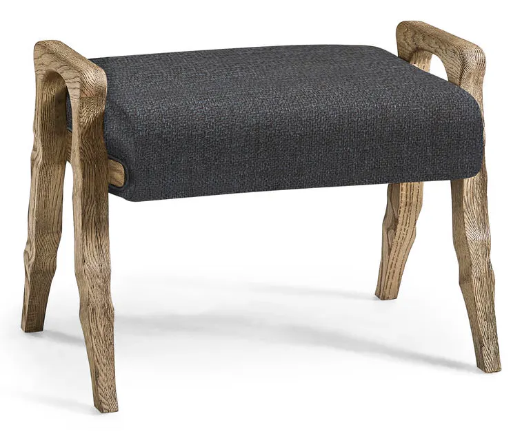 Jonathan Charles 491259-FDO-U3 Echo Canyon Fabric Footstool Jonathan Charles 491259-FDO-U3 Echo Canyon Fabric Footstool