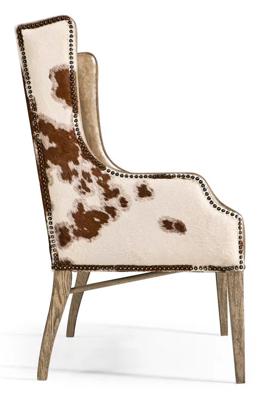 Jonathan Charles 491262-TGO-U2 Sagehill Leather & Hide Loveseat Bench Jonathan Charles 491262-TGO-U2 Sagehill Leather & Hide Loveseat Bench