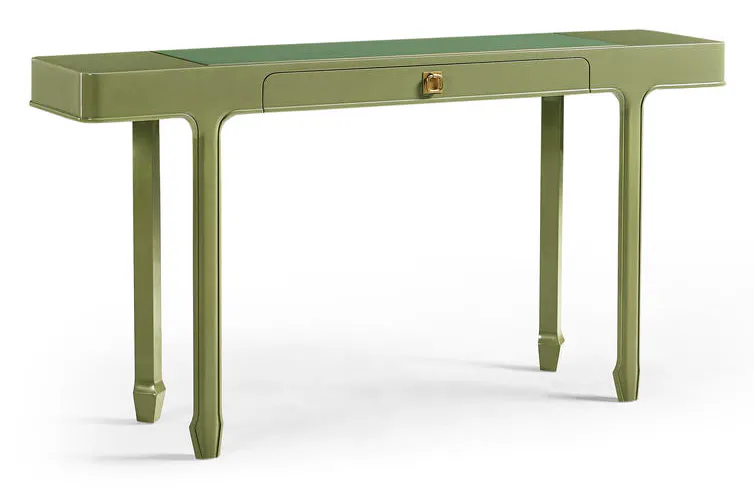 Jonathan Charles 500560-LDG Polly Avo Rectangular Console Table Jonathan Charles 500560-LDG Polly Avo Rectangular Console Table