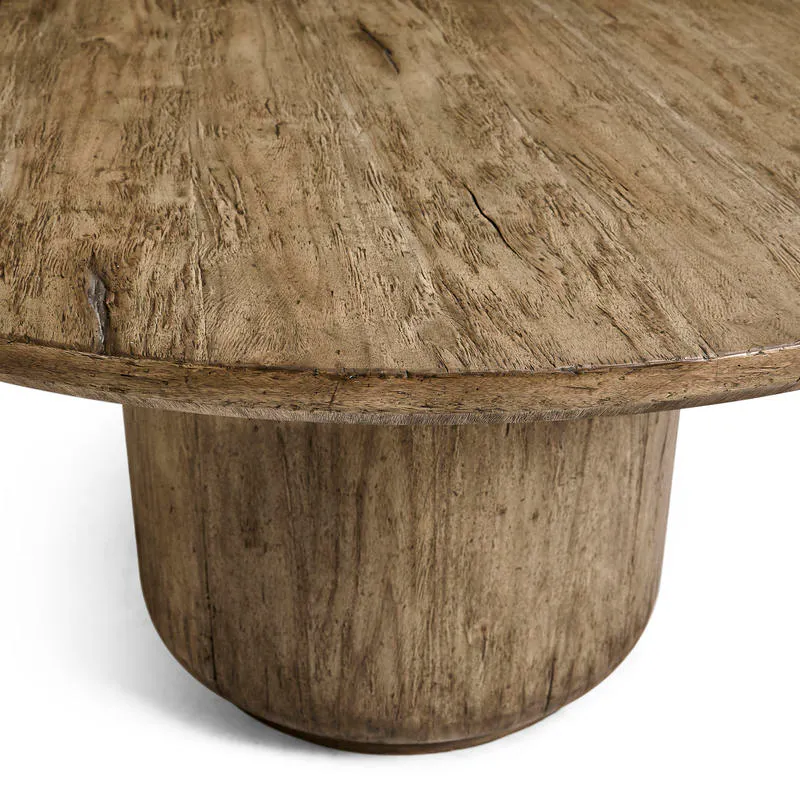 Jonathan Charles 491275-TLA-60D 60" Stone Ridge Round Dining Table Light Jonathan Charles 491275-TLA-60D 60" Stone Ridge Round Dining Table Light