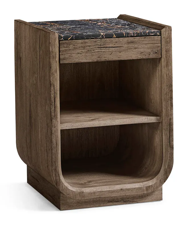 Jonathan Charles 491270-TDA Stone Ridge Narrow Nightstand Dark Jonathan Charles 491270-TDA Stone Ridge Narrow Nightstand Dark