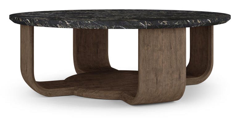 Jonathan Charles 491281-TDA Stone Ridge Round Marble Cocktail Table Dark Jonathan Charles 491281-TDA Stone Ridge Round Marble Cocktail Table Dark