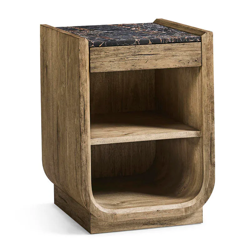 Jonathan Charles 491270-TLA Stone Ridge Narrow Nightstand Light