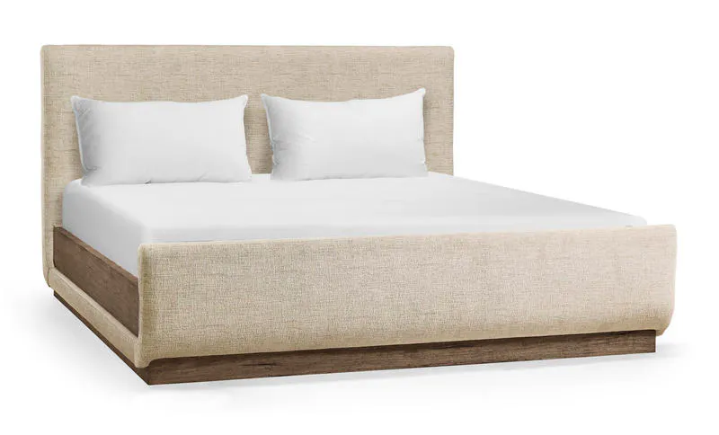 Jonathan Charles 491269-TDA-K Stone Ridge Upholstered Bed Dark Jonathan Charles 491269-TDA-K Stone Ridge Upholstered Bed Dark