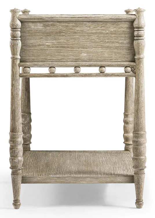 Jonathan Charles 530261-GYO Morris Bedside Table Jonathan Charles 530261-GYO Morris Bedside Table