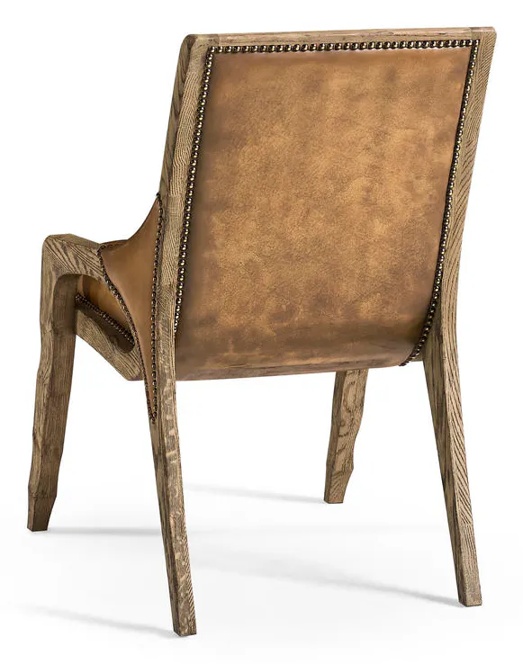 Jonathan Charles 491238-FDO-SC-U1 Echo Canyon Leather Side Chair Jonathan Charles 491238-FDO-SC-U1 Echo Canyon Leather Side Chair
