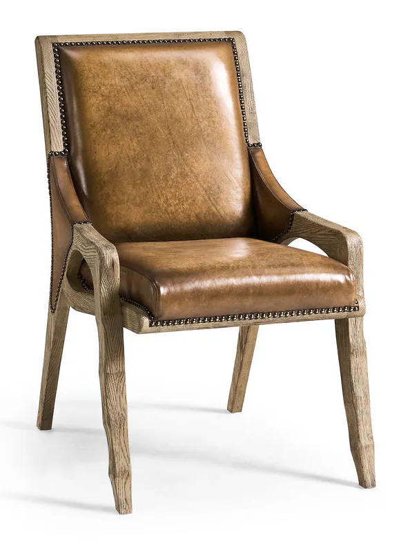 Jonathan Charles 491238-FDO-SC-U1 Echo Canyon Leather Side Chair Jonathan Charles 491238-FDO-SC-U1 Echo Canyon Leather Side Chair