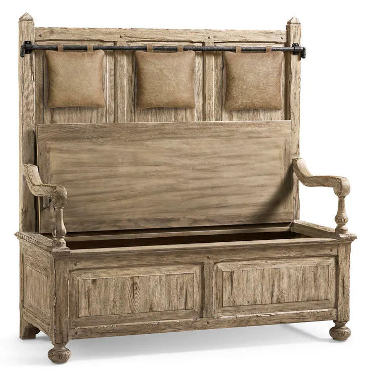 Jonathan Charles 491253-TGO Sagehill Hall Bench Jonathan Charles 491253-TGO Sagehill Hall Bench