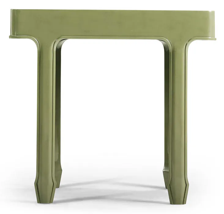 Jonathan Charles 500561-LDG Polly Avo Rectangular End Table Jonathan Charles 500561-LDG Polly Avo Rectangular End Table