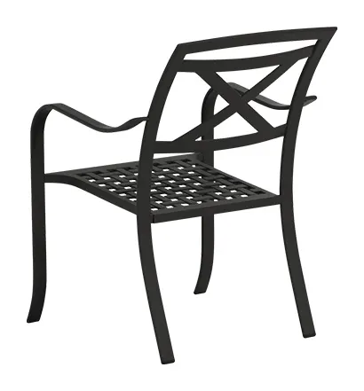 Tropitone Furniture 192424 Catalina Cast Dining Chair X Back Tropitone Furniture 192424 Catalina Cast Dining Chair X Back