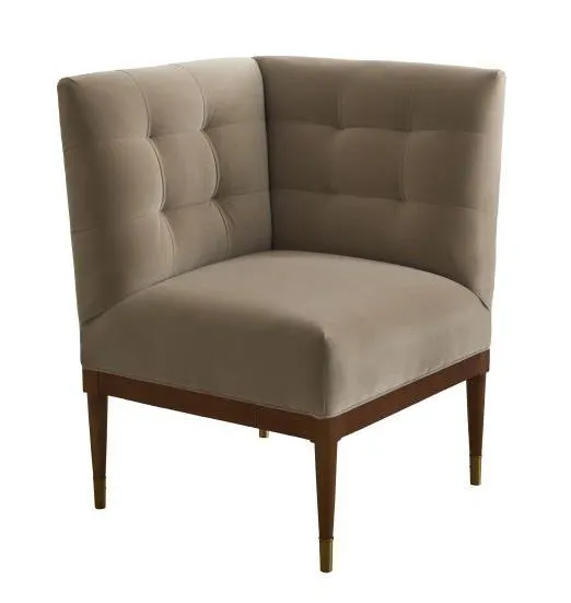 Hickory Chair HC1320-49 Laurent Banquette Corner Chair