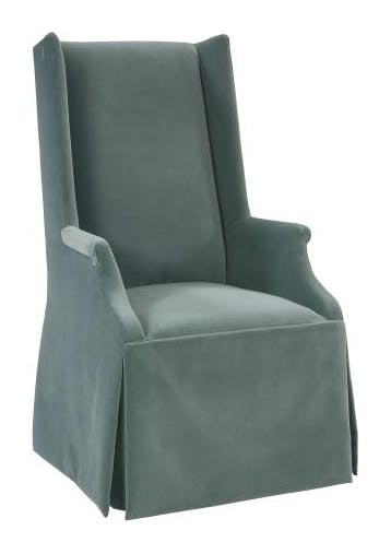 Hickory Chair HC151-03 Martin Dining Chair Tight Seat Waterfall Skirt Hickory Chair HC151-03 Martin Dining Chair Tight Seat Waterfall Skirt