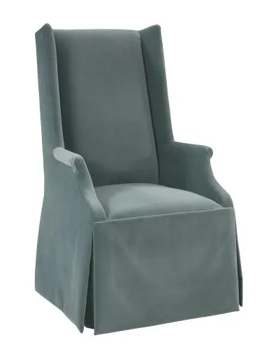 Hickory Chair HC151-03 Martin Dining Chair Tight Seat Waterfall Skirt Hickory Chair HC151-03 Martin Dining Chair Tight Seat Waterfall Skirt