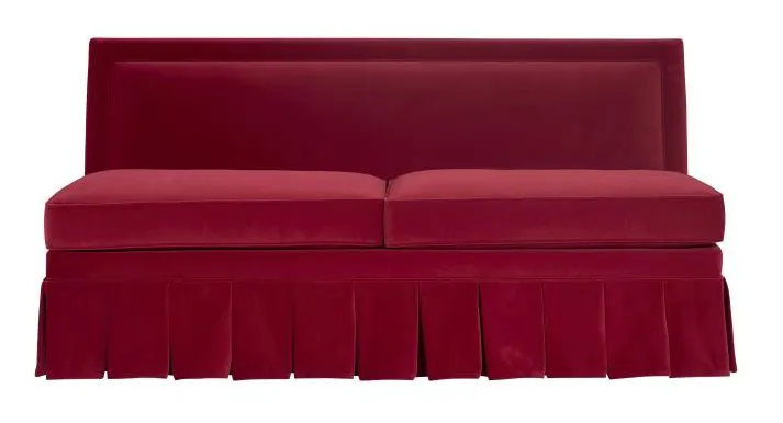 Hickory Chair HC6703-72 Emmeline Armless Loveseat