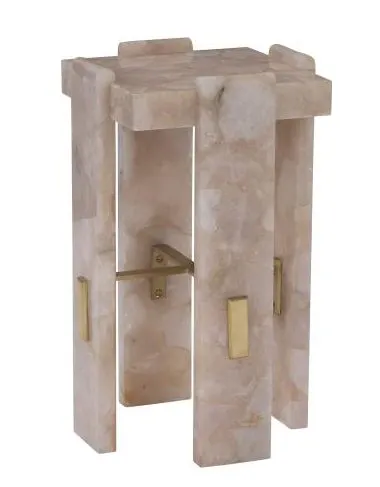 Hickory Chair HCP9179-STK Zinnia Rose Spot Table