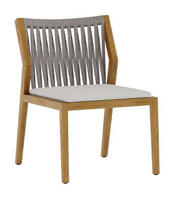Tropitone Furniture 1J242805 Lido Side Chair with Seat Cushion Tropitone Furniture 1J242805 Lido Side Chair with Seat Cushion