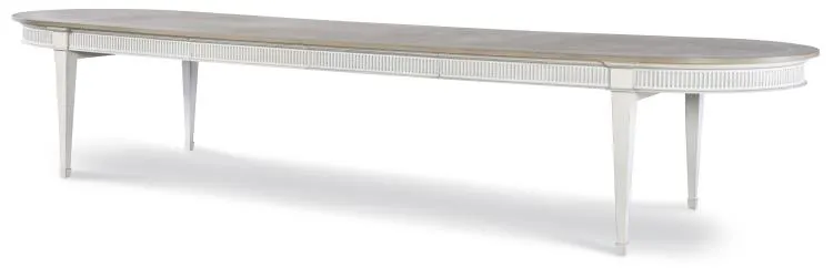 Century Furniture MN5445-V2 Barrington Dining Table White Silver Century Furniture MN5445-V2 Barrington Dining Table White Silver
