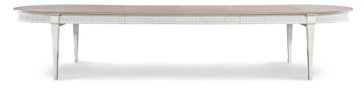 Century Furniture MN5445-V2 Barrington Dining Table White Silver Century Furniture MN5445-V2 Barrington Dining Table White Silver