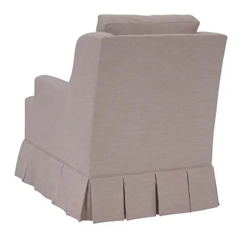 Hickory Chair PE6718-00 Harrison Lounge Chair Kickpleat Hickory Chair PE6718-00 Harrison Lounge Chair Kickpleat