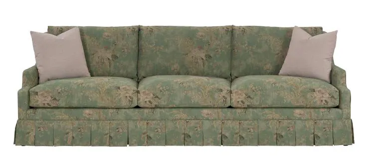 Hickory Chair PE6718-30 Harrison Sofa Kickpleat Hickory Chair PE6718-30 Harrison Sofa Kickpleat