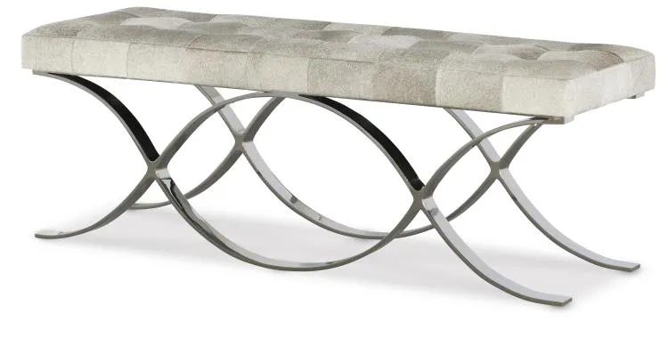 Century Furniture PLR-18903-STERLING Sterling Bench Century Furniture PLR-18903-STERLING Sterling Bench