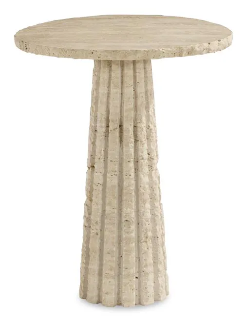 Century Furniture SF6251 Barco Accent Table Travertine Century Furniture SF6251 Barco Accent Table Travertine