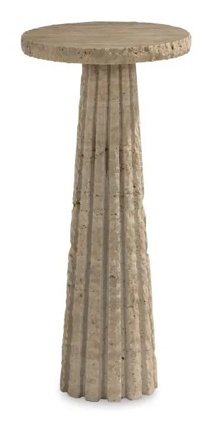 Century Furniture SF6314 Barco Accent Table Travertine Century Furniture SF6314 Barco Accent Table Travertine
