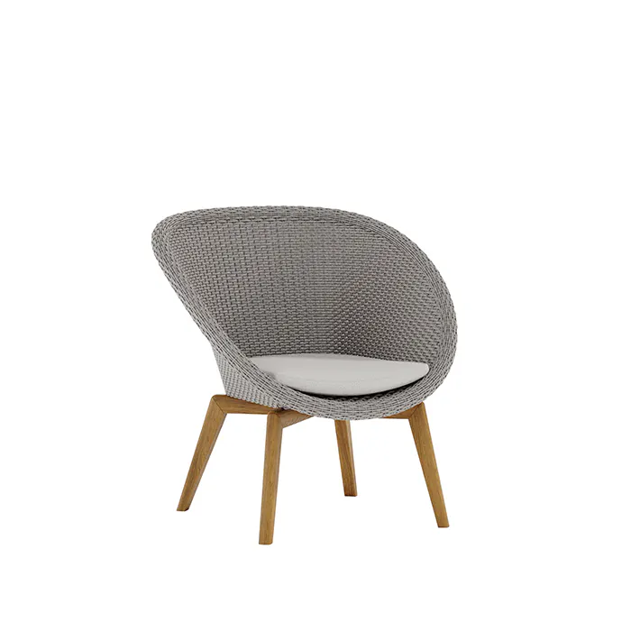 Tropitone 1L241105 Nico Lounge Chair with Seat Cushion