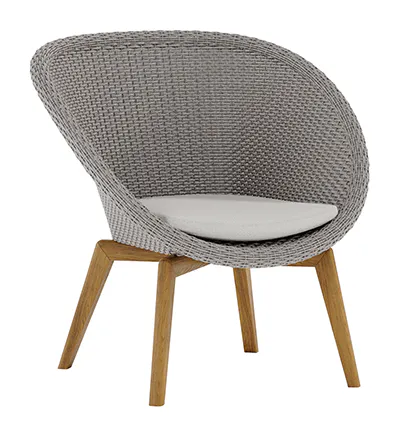 Tropitone Furniture 1L241105 Nico Lounge Chair with Seat Cushion Tropitone Furniture 1L241105 Nico Lounge Chair with Seat Cushion