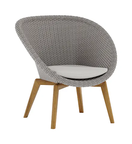 Tropitone Furniture 1L241105 Nico Lounge Chair with Seat Cushion Tropitone Furniture 1L241105 Nico Lounge Chair with Seat Cushion