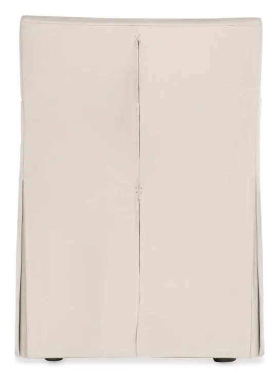Century Furniture TS-CCA-3180-6SK-V1 Stefano Skirted Chair Taupe Leather Century Furniture TS-CCA-3180-6SK-V1 Stefano Skirted Chair Taupe Leather