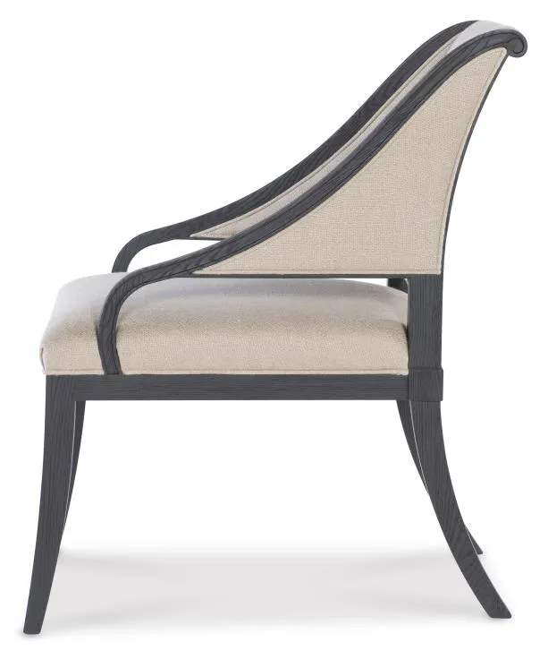 Century Furniture TS-CCU-3151-6-F1 Soren Accent Chair Swedish Wirebrushed Black Century Furniture TS-CCU-3151-6-F1 Soren Accent Chair Swedish Wirebrushed Black