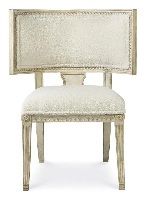 Century Furniture TS-CCU-3153-6-F1 Lars Accent Chair Swedish Scraped White Century Furniture TS-CCU-3153-6-F1 Lars Accent Chair Swedish Scraped White