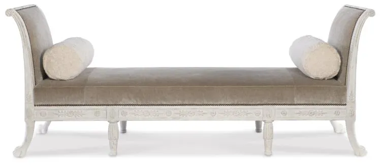 Century Furniture TS-CCU-3157-16-F1 Maximilian Daybed Swedish Scraped White Century Furniture TS-CCU-3157-16-F1 Maximilian Daybed Swedish Scraped White