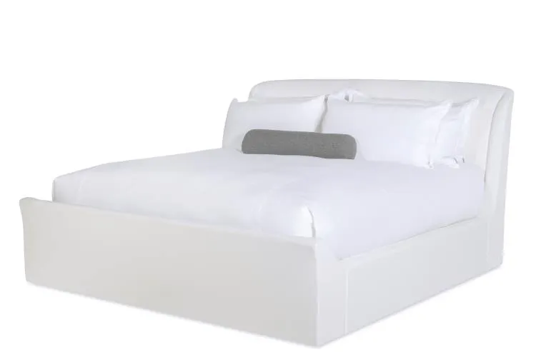 Century Furniture TSA-146-V1 Saint Germain Sleigh Bed King Cream