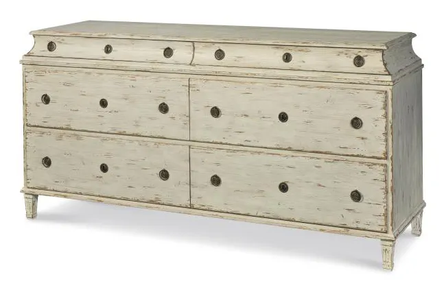 Century Furniture TSA-206-V1 Alexandre Ii Dresser Swedish Scraped Bone Century Furniture TSA-206-V1 Alexandre Ii Dresser Swedish Scraped Bone