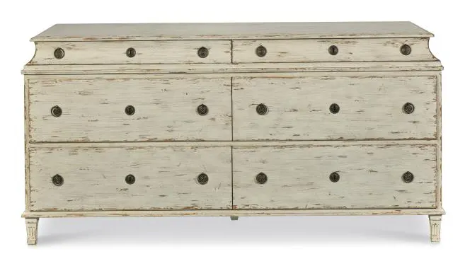 Century Furniture TSA-206-V1 Alexandre Ii Dresser Swedish Scraped Bone Century Furniture TSA-206-V1 Alexandre Ii Dresser Swedish Scraped Bone