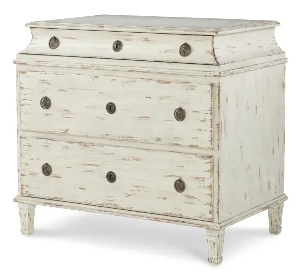 Century Furniture TSA-222-V1 Alexandre I Nightstand Swedish Scraped Bone Century Furniture TSA-222-V1 Alexandre I Nightstand Swedish Scraped Bone