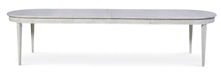 Century Furniture TSA-303-V1 Lutetia Swedish Dining Table Swedish Rubbed White Century Furniture TSA-303-V1 Lutetia Swedish Dining Table Swedish Rubbed White