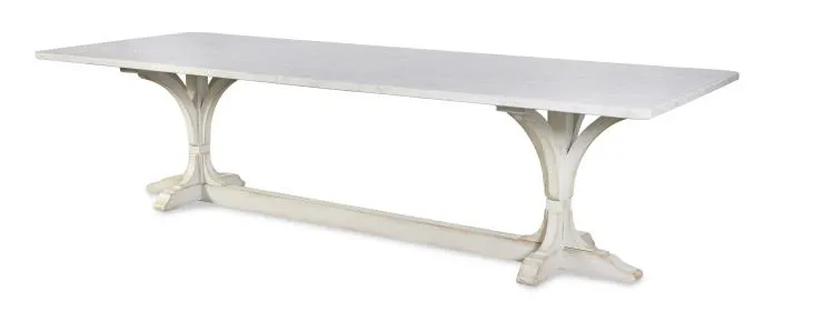 Century Furniture TSA-304S-96-V1 Lucca 96 Inch Dining Table Stone Top