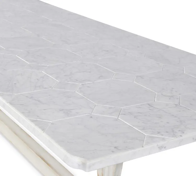 Century Furniture TSA-304S-120-V1 Lucca 120 Inch Dining Table Stone Top Century Furniture TSA-304S-120-V1 Lucca 120 Inch Dining Table Stone Top