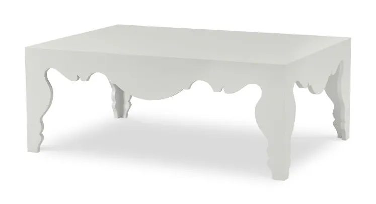 Century Furniture TSA-610-V1 Sven Cocktail Table French White Plaster Century Furniture TSA-610-V1 Sven Cocktail Table French White Plaster