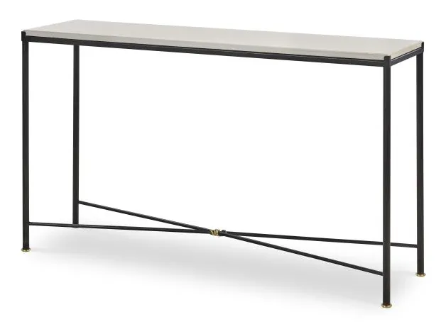 Century Furniture TSA-722-V1 Montmartre Console Table Iron & Brass Knot Century Furniture TSA-722-V1 Montmartre Console Table Iron & Brass Knot