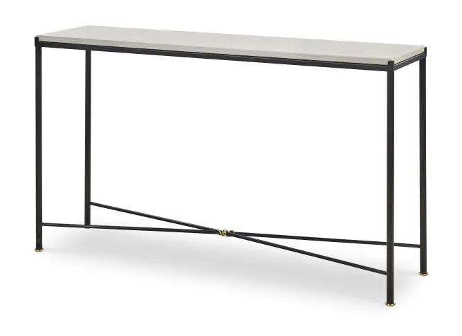 Century Furniture TSA-722-V1 Montmartre Console Table Iron & Brass Knot Century Furniture TSA-722-V1 Montmartre Console Table Iron & Brass Knot